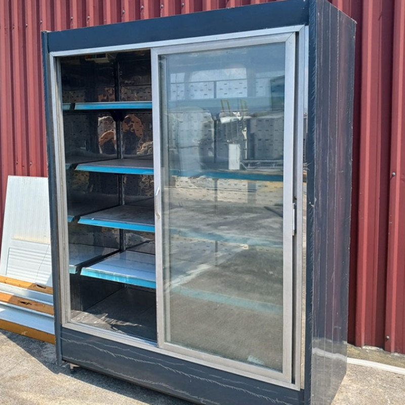 Sütlük Dolabı 170x80x220 Ebatlarında Antrasit Gri Renk